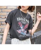 【フリークスストア/FREAK'S STORE】のROCK T-SHIRT 大人の最旬トレンドファッション＆コーディネート founy(ファウニー) ファッション Fashion レディースファッション Fashion for Women トップス・カットソー Cut & Sew Tops シャツ・ブラウス・オフィスカジュアル Elegant Blouses & Button-Ups ロングTシャツ・Tシャツ Longline T-Shirts & Tees 2026年 2026 2026春夏・S/S Spring/Summer 2026 SS26 アメリカン American Style グラフィック Graphic, Graphic Design バランス Balance, Style Balance プリント Print, Printed Pattern 夏 Summer S/S・春夏 SS, Spring/Summer, Warm Season thumbnail チャコールグレー|ID: prp329100004978596 ipo3291000000037310038