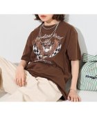 【フリークスストア/FREAK'S STORE】のROCK T-SHIRT 大人の最旬トレンドファッション＆コーディネート founy(ファウニー) ファッション Fashion レディースファッション Fashion for Women トップス・カットソー Cut & Sew Tops シャツ・ブラウス・オフィスカジュアル Elegant Blouses & Button-Ups ロングTシャツ・Tシャツ Longline T-Shirts & Tees 2026年 2026 2026春夏・S/S Spring/Summer 2026 SS26 アメリカン American Style グラフィック Graphic, Graphic Design バランス Balance, Style Balance プリント Print, Printed Pattern 夏 Summer S/S・春夏 SS, Spring/Summer, Warm Season thumbnail ブラウン|ID: prp329100004978596 ipo3291000000037310039