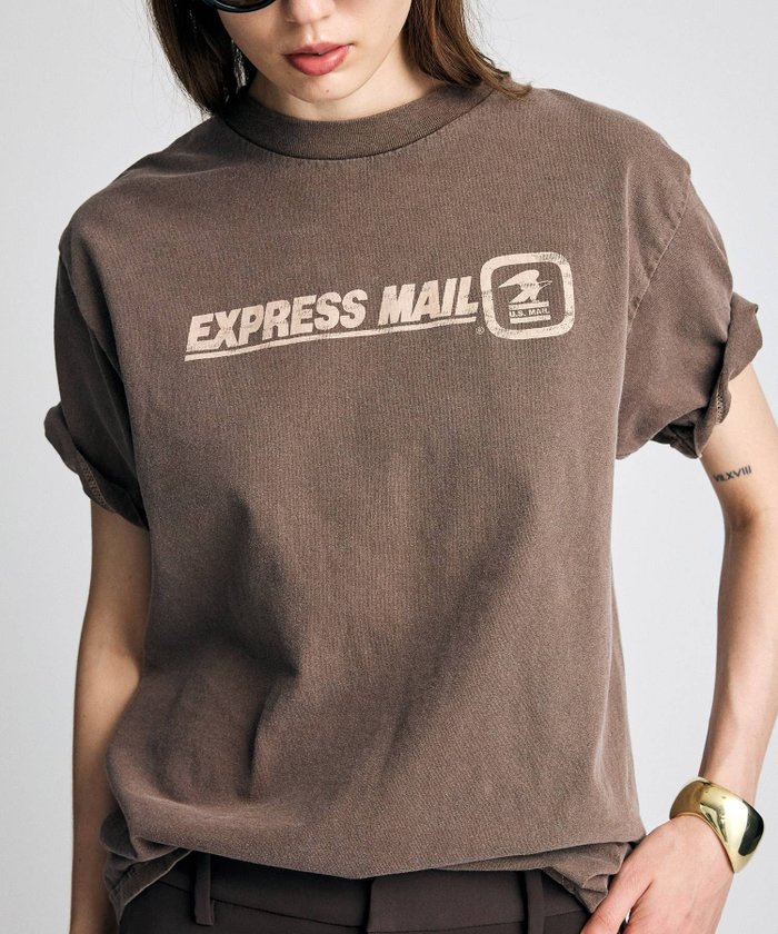 【ブリル/BRILL】の【GOOD ROCK SPPED】USPS Tシャツ インテリア・キッズ・メンズ・レディースファッション・服の通販 founy(ファウニー) https://founy.com/ ファッション Fashion レディースファッション Fashion for Women トップス・カットソー Cut & Sew Tops シャツ・ブラウス・オフィスカジュアル Elegant Blouses & Button-Ups ロングTシャツ・Tシャツ Longline T-Shirts & Tees プリント Print, Printed Pattern 別注 Limited Edition, Custom Order |ID: prp329100004978602 ipo3291000000037352570