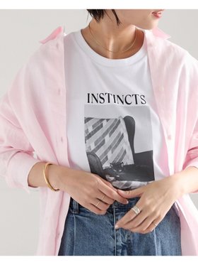 【テチチ/Te chichi】のアソートネコフォトスタンダードTシャツ 大人の最旬トレンドファッション＆コーディネート founy(ファウニー) ファッション Fashion レディースファッション Fashion for Women トップス・カットソー Cut & Sew Tops シャツ・ブラウス・オフィスカジュアル Elegant Blouses & Button-Ups ロングTシャツ・Tシャツ Longline T-Shirts & Tees ネコ Cat, Feline Motif フロント Front, Front Design ベーシック Basic, Essential |ID:prp329100004978610