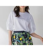 【ビアッジョブルー/Viaggio Blu】のランタンスリーブカットソー 大人の最旬トレンドファッション＆コーディネート founy(ファウニー) ファッション Fashion レディースファッション Fashion for Women トップス・カットソー Cut & Sew Tops カットソー・ベーシックTシャツ Cut-and-Sewn Tops / Stretch Tees & Basics エレガント 上品 Elegant 春 Spring カットソー Cut and Sewn Top コンパクト Compact, Small Size スリーブ Sleeve, Long Sleeve / Short Sleeve フォルム Silhouette, Form S/S・春夏 SS, Spring/Summer, Warm Season 夏 Summer 2026年 2026 2026春夏・S/S Spring/Summer 2026 SS26 thumbnail ホワイト|ID: prp329100004978611 ipo3291000000037310091