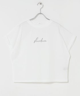 【アイテムズアーバンリサーチ/ITEMS URBAN RESEARCH】 『接触冷感/UVカット』シルケット半袖プリントTシャツ(楽着シリーズ)大人の最旬トレンドファッション＆コーディネート founy(ファウニー) ファッション Fashion レディースファッション Fashion for Women トップス・カットソー Cut & Sew Tops シャツ・ブラウス・オフィスカジュアル Elegant Blouses & Button-Ups ロングTシャツ・Tシャツ Longline T-Shirts & Tees 2026年 2026 2026春夏・S/S Spring/Summer 2026 SS26 インナー Innerwear カーディガン Cardigan, Knitwear シルケット Silket, Silky Cotton シンプル Simple, Minimal ジャケット Jacket, Outerwear プリント Print, Printed Pattern エレガント 上品 Elegant 半袖 Short Sleeve, Half Sleeve 夏 Summer S/S・春夏 SS, Spring/Summer, Warm Season |ID:prp329100004978619