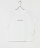 【アイテムズアーバンリサーチ/ITEMS URBAN RESEARCH】の『接触冷感/UVカット』シルケット半袖プリントTシャツ(楽着シリーズ) 大人の最旬トレンドファッション＆コーディネート founy(ファウニー) ファッション Fashion レディースファッション Fashion for Women トップス・カットソー Cut & Sew Tops シャツ・ブラウス・オフィスカジュアル Elegant Blouses & Button-Ups ロングTシャツ・Tシャツ Longline T-Shirts & Tees 2026年 2026 2026春夏・S/S Spring/Summer 2026 SS26 インナー Innerwear カーディガン Cardigan, Knitwear シルケット Silket, Silky Cotton シンプル Simple, Minimal ジャケット Jacket, Outerwear プリント Print, Printed Pattern エレガント 上品 Elegant 半袖 Short Sleeve, Half Sleeve 夏 Summer S/S・春夏 SS, Spring/Summer, Warm Season thumbnail ホワイト|ID: prp329100004978619 ipo3291000000037310132