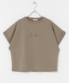 【アイテムズアーバンリサーチ/ITEMS URBAN RESEARCH】の『接触冷感/UVカット』シルケット半袖プリントTシャツ(楽着シリーズ) 大人の最旬トレンドファッション＆コーディネート founy(ファウニー) ファッション Fashion レディースファッション Fashion for Women トップス・カットソー Cut & Sew Tops シャツ・ブラウス・オフィスカジュアル Elegant Blouses & Button-Ups ロングTシャツ・Tシャツ Longline T-Shirts & Tees 2026年 2026 2026春夏・S/S Spring/Summer 2026 SS26 インナー Innerwear カーディガン Cardigan, Knitwear シルケット Silket, Silky Cotton シンプル Simple, Minimal ジャケット Jacket, Outerwear プリント Print, Printed Pattern エレガント 上品 Elegant 半袖 Short Sleeve, Half Sleeve 夏 Summer S/S・春夏 SS, Spring/Summer, Warm Season thumbnail モカ|ID: prp329100004978619 ipo3291000000037310133