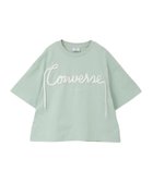 【コンバーストウキョウ/CONVERSE TOKYO】のSPINDLE LOGO SHORT TEE 大人の最旬トレンドファッション＆コーディネート founy(ファウニー) ファッション Fashion レディースファッション Fashion for Women インナー Innerwear カーディガン Cardigan, Knitwear ショルダー Shoulder, Shoulder Strap ショート Short, Short Length スピンドル Spindle, Drawcord スラックス Slacks, Dress Pants デニム Denim, Jeans Material ドロップ Drop Shoulder, Dropped Style パーカー Hoodie, Parka ボックス Boxy, Box Shape ロング Long, Long-Length thumbnail ミント|ID: prp329100004978620 ipo3291000000037310139