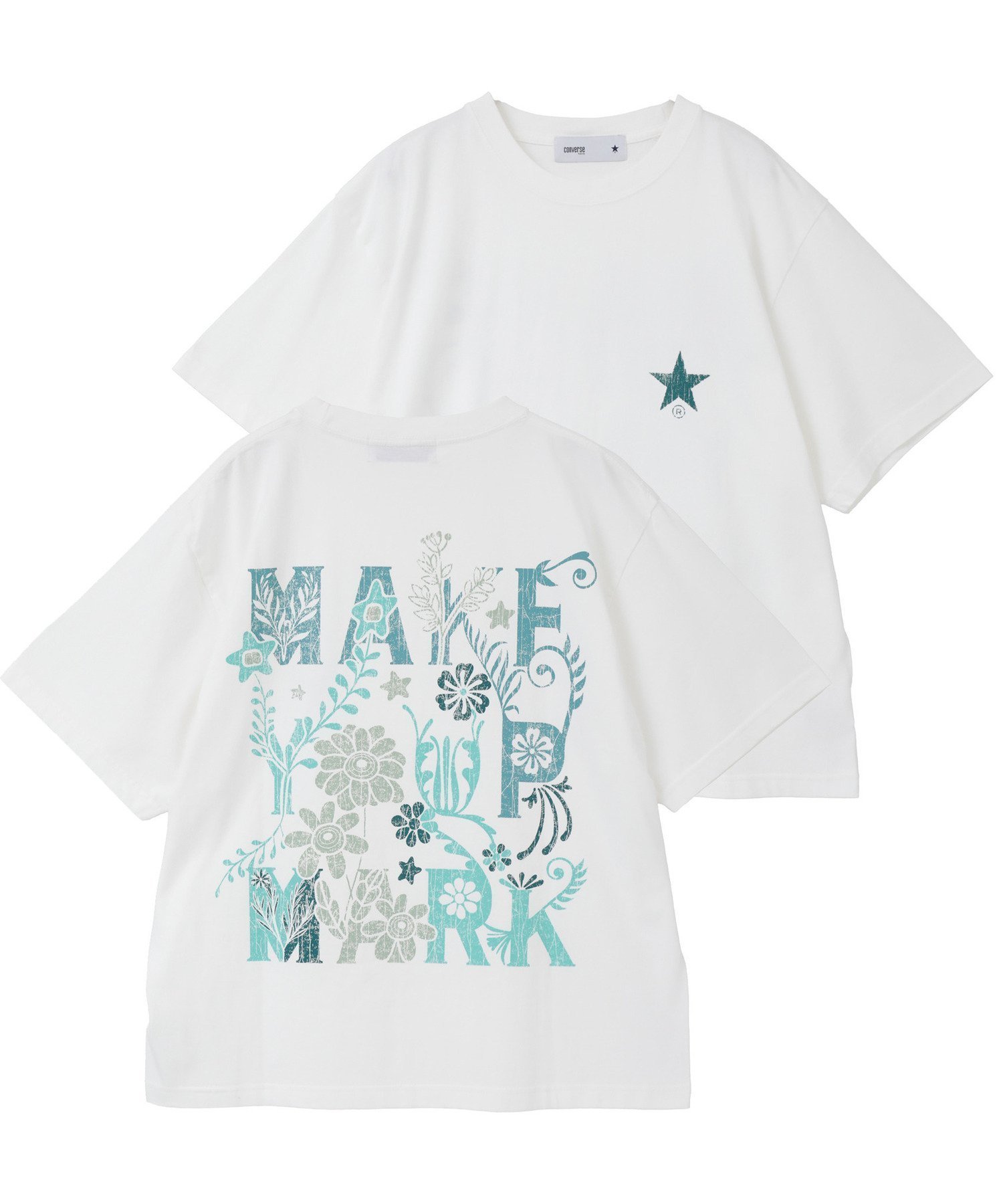 【コンバーストウキョウ/CONVERSE TOKYO】のPIGMENT DYED BACK PRINT TEE 大人の最旬トレンドファッション＆コーディネート founy(ファウニー) 　ファッション　Fashion　レディースファッション　Fashion for Women　グラフィック　Graphic, Graphic Design　シンプル　Simple, Minimal　フロント　Front, Front Design　プリント　Print, Printed Pattern　ボックス　Boxy, Box Shape　ワイド　Wide, Wide Fit　おすすめ　Recommended / Our Picks　 other-1|ID: prp329100004978621 ipo3291000000037310141