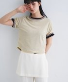 【その他のブランド/Other】のsheer ringer tee 大人の最旬トレンドファッション＆コーディネート founy(ファウニー) ファッション Fashion レディースファッション Fashion for Women インナー Innerwear キャミワンピース Cami Dress, Slip Dress コンパクト Compact, Small Size シアー Sheer, See-Through シンプル Simple, Minimal スマート Smart, Elegant フィット Fit, Slim Fit ラウンド Round, Round Neck おすすめ Recommended / Our Picks thumbnail ライトイエロー|ID: prp329100004978626 ipo3291000000037310166