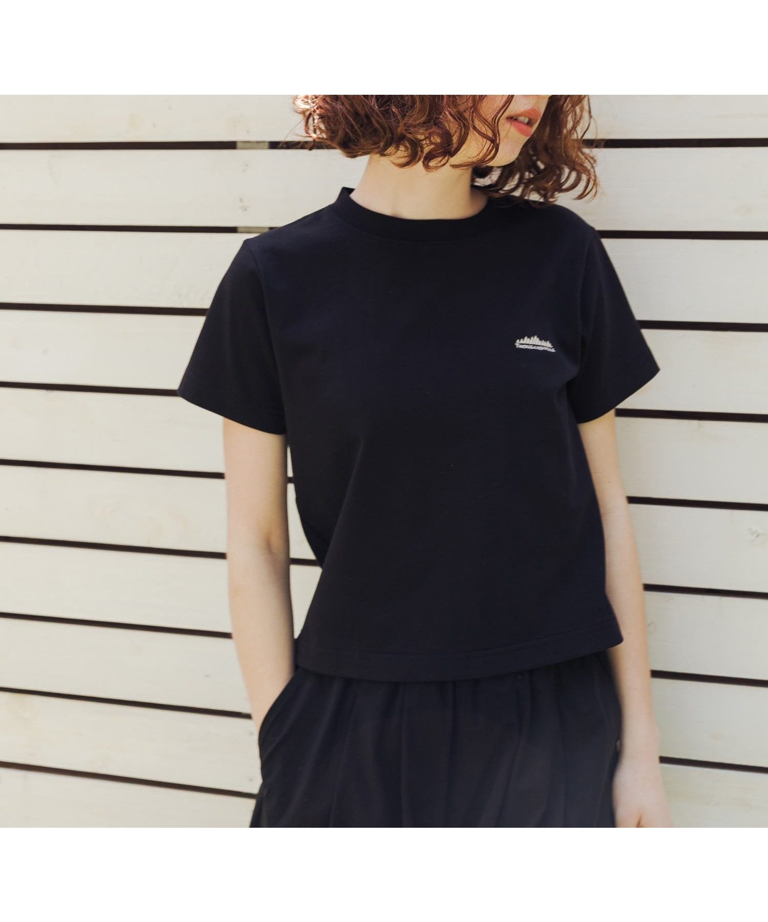【アーバンリサーチ/URBAN RESEARCH】の『別注』THOUSAND MILE×URBAN RESEARCH SHORT SLEEVE T-SHIRTS インテリア・キッズ・メンズ・レディースファッション・服の通販 founy(ファウニー) 　ファッション　Fashion　レディースファッション　Fashion for Women　トップス・カットソー　Cut & Sew Tops　シャツ・ブラウス・オフィスカジュアル　Elegant Blouses & Button-Ups　ロングTシャツ・Tシャツ　Longline T-Shirts & Tees　アウトドア　Outdoor Clothing　カリフォルニア　California, Cali Style　コンパクト　Compact, Small Size　吸水　Absorbent, Quick-Dry　ショート　Short, Short Length　スラックス　Slacks, Dress Pants　スリーブ　Sleeve, Long Sleeve / Short Sleeve　デニム　Denim, Jeans Material　ベーシック　Basic, Essential　別注　Limited Edition, Custom Order　S/S・春夏　SS, Spring/Summer, Warm Season　夏　Summer　2026年　2026　2026春夏・S/S　Spring/Summer 2026 SS26　ブラック|ID: prp329100004978627 ipo3291000000037310171