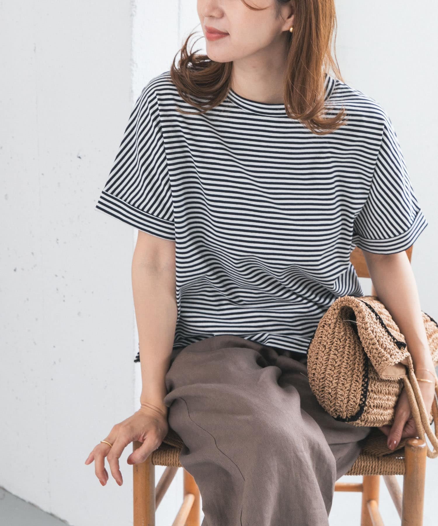 【アーバンリサーチ ドアーズ/URBAN RESEARCH DOORS】の『UR TECH』コットンロールスリーブプルオーバー インテリア・キッズ・メンズ・レディースファッション・服の通販 founy(ファウニー) 　ファッション　Fashion　レディースファッション　Fashion for Women　トップス・カットソー　Cut & Sew Tops　カジュアルプルオーバー・ニットトップス　Pullovers & Knit Tops / Casual Pullovers　2026年　2026　2026春夏・S/S　Spring/Summer 2026 SS26　シンプル　Simple, Minimal　スリーブ　Sleeve, Long Sleeve / Short Sleeve　プレーン　Plain, Simple　ワイド　Wide, Wide Fit　半袖　Short Sleeve, Half Sleeve　夏　Summer　抗菌　Antibacterial, Bacteria-Resistant　S/S・春夏　SS, Spring/Summer, Warm Season　ホワイト系その他|ID: prp329100004978628 ipo3291000000037310176