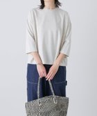 【かぐれ/kagure / URBAN RESEARCH】のコットンインレー6分袖プルオーバー オートミール|ID: prp329100004978631 ipo3291000000037310190