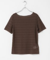 【センスオブプレイス/SENSE OF PLACE by URBAN RESEARCH】のシャーリングシアートップ(5分袖) 大人の最旬トレンドファッション＆コーディネート founy(ファウニー) ファッション Fashion レディースファッション Fashion for Women トップス・カットソー Cut & Sew Tops 2026年 2026 2026春夏・S/S Spring/Summer 2026 SS26 夏 Summer S/S・春夏 SS, Spring/Summer, Warm Season |ID:prp329100004978634