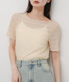 【センスオブプレイス/SENSE OF PLACE by URBAN RESEARCH】のシャーリングシアートップ(5分袖) 大人の最旬トレンドファッション＆コーディネート founy(ファウニー) ファッション Fashion レディースファッション Fashion for Women トップス・カットソー Cut & Sew Tops 2026年 2026 2026春夏・S/S Spring/Summer 2026 SS26 夏 Summer S/S・春夏 SS, Spring/Summer, Warm Season thumbnail アイボリー|ID: prp329100004978634 ipo3291000000037310200