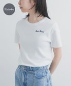 【アーバンリサーチ ドアーズ/URBAN RESEARCH DOORS】の『別注』PETIT BATEAU×DOORS EMBROIDERYT-SHIRTSCU 大人の最旬トレンドファッション＆コーディネート founy(ファウニー) ファッション Fashion レディースファッション Fashion for Women トップス・カットソー Cut & Sew Tops シャツ・ブラウス・オフィスカジュアル Elegant Blouses & Button-Ups ロングTシャツ・Tシャツ Longline T-Shirts & Tees 定番 Standard, Basic Item 人気 Popular, Best Seller フィット Fit, Slim Fit フランス France, French ベビー Baby, Babywear ベーシック Basic, Essential 別注 Limited Edition, Custom Order 半袖 Short Sleeve, Half Sleeve S/S・春夏 SS, Spring/Summer, Warm Season 夏 Summer 2026年 2026 2026春夏・S/S Spring/Summer 2026 SS26 thumbnail ホワイト|ID: prp329100004978638 ipo3291000000037310214