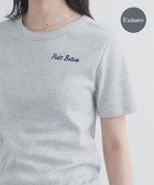 【アーバンリサーチ ドアーズ/URBAN RESEARCH DOORS】の『別注』PETIT BATEAU×DOORS EMBROIDERYT-SHIRTSCU 大人の最旬トレンドファッション＆コーディネート founy(ファウニー) ファッション Fashion レディースファッション Fashion for Women トップス・カットソー Cut & Sew Tops シャツ・ブラウス・オフィスカジュアル Elegant Blouses & Button-Ups ロングTシャツ・Tシャツ Longline T-Shirts & Tees 定番 Standard, Basic Item 人気 Popular, Best Seller フィット Fit, Slim Fit フランス France, French ベビー Baby, Babywear ベーシック Basic, Essential 別注 Limited Edition, Custom Order 半袖 Short Sleeve, Half Sleeve S/S・春夏 SS, Spring/Summer, Warm Season 夏 Summer 2026年 2026 2026春夏・S/S Spring/Summer 2026 SS26 thumbnail グレー|ID: prp329100004978638 ipo3291000000037310216