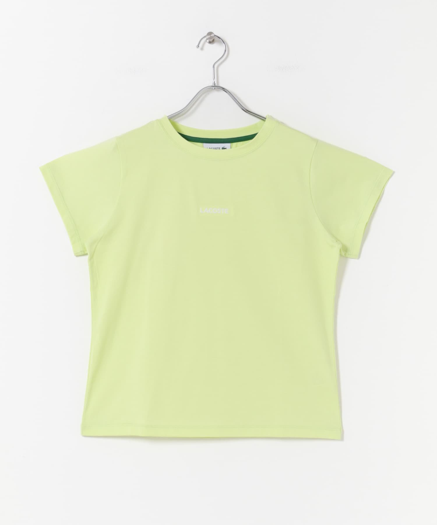 【アーバンリサーチ ドアーズ/URBAN RESEARCH DOORS】のLACOSTE コンパクトブランドネームロゴTシャツ インテリア・キッズ・メンズ・レディースファッション・服の通販 founy(ファウニー) 　ファッション　Fashion　レディースファッション　Fashion for Women　トップス・カットソー　Cut & Sew Tops　シャツ・ブラウス・オフィスカジュアル　Elegant Blouses & Button-Ups　ロングTシャツ・Tシャツ　Longline T-Shirts & Tees　2026年　2026　2026春夏・S/S　Spring/Summer 2026 SS26　コレクション　Collection, Seasonal Line　スポーツ　Sports, Activewear　夏　Summer　S/S・春夏　SS, Spring/Summer, Warm Season　グリーン系その他|ID: prp329100004978643 ipo3291000000037310231