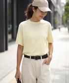【スタイルデリ/STYLE DELI】の薄手スムースクルーネックTシャツ イエロー|ID: prp329100004978650 ipo3291000000037352857