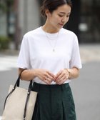 【スタイルデリ/STYLE DELI】の薄手スムースクルーネックTシャツ ホワイト|ID: prp329100004978650 ipo3291000000037352858
