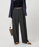 【ビューティ&ユース ユナイテッドアローズ/BEAUTY&YOUTH / UNITED ARROWS】のポリエステルブレンド ツイルバックゴムパンツ 大人の最旬トレンドファッション＆コーディネート founy(ファウニー) ファッション Fashion レディースファッション Fashion for Women パンツ Pants & Trousers バッグ Bags ストレート Straight, Straight Cut スマート Smart, Elegant ダウン Down, Puffer ベロア Velour, Soft Velvet ボトム Bottoms, Lower Wear ポケット Pocket, Pocket Detail リラックス Relax, Relaxed Fit ルーズ Loose, Oversized ワイド Wide, Wide Fit thumbnail DK.GRAY|ID: prp329100004978668 ipo3291000000037310337