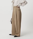 【ビューティ&ユース ユナイテッドアローズ/BEAUTY&YOUTH / UNITED ARROWS】のポリエステルブレンド ツイルバックゴムパンツ 大人の最旬トレンドファッション＆コーディネート founy(ファウニー) ファッション Fashion レディースファッション Fashion for Women パンツ Pants & Trousers バッグ Bags ストレート Straight, Straight Cut スマート Smart, Elegant ダウン Down, Puffer ベロア Velour, Soft Velvet ボトム Bottoms, Lower Wear ポケット Pocket, Pocket Detail リラックス Relax, Relaxed Fit ルーズ Loose, Oversized ワイド Wide, Wide Fit thumbnail BEIGE|ID: prp329100004978668 ipo3291000000037310339
