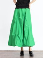 【ヴァン/Vin】のタックワークバルーンスカート 大人の最旬トレンドファッション＆コーディネート founy(ファウニー) ファッション Fashion レディースファッション Fashion for Women スカート Skirts シンプル Simple, Minimal バランス Balance, Style Balance バルーン Balloon, Balloon Silhouette フォルム Silhouette, Form リブニット Rib Knit, Ribbed Knit ワーク Workwear, Utility Style エレガント 上品 Elegant thumbnail グリーン|ID: prp329100004978686 ipo3291000000037310429
