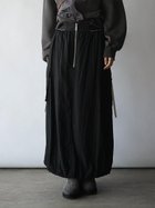 【ラシュッド/LASUD】のウエストデザインナロースカート 大人の最旬トレンドファッション＆コーディネート founy(ファウニー) ファッション Fashion レディースファッション Fashion for Women スカート Skirts ショート Short, Short Length バランス Balance, Style Balance バルーン Balloon, Balloon Silhouette ポケット Pocket, Pocket Detail thumbnail ブラック|ID: prp329100004978690 ipo3291000000037310442