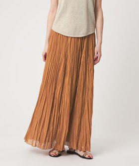 【ユナイテッドアローズ/UNITED ARROWS】 conte ランダムプリーツ ロングスカート大人の最旬トレンドファッション＆コーディネート founy(ファウニー) ファッション Fashion レディースファッション Fashion for Women スカート Skirts ロングスカート Long Skirts / Maxi & Midi Skirts アンダー Underwear Essentials シアー Sheer, See-Through プリーツ Pleats, Pleated ランダム Random, Irregular リラックス Relax, Relaxed Fit ロング Long, Long-Length |ID:prp329100004978715