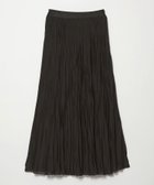 【ユナイテッドアローズ/UNITED ARROWS】のconte ランダムプリーツ ロングスカート 大人の最旬トレンドファッション＆コーディネート founy(ファウニー) ファッション Fashion レディースファッション Fashion for Women スカート Skirts ロングスカート Long Skirts / Maxi & Midi Skirts アンダー Underwear Essentials シアー Sheer, See-Through プリーツ Pleats, Pleated ランダム Random, Irregular リラックス Relax, Relaxed Fit ロング Long, Long-Length thumbnail BLACK|ID: prp329100004978715 ipo3291000000037310517