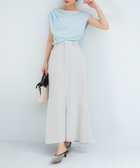 【アーバンリサーチ ロッソ/URBAN RESEARCH ROSSO】のテンセルデニムロングスカート アイボリー|ID: prp329100004978724 ipo3291000000037310546