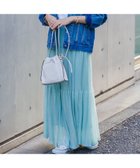 【ルージュヴィフラクレ/Rouge vif la cle】の【セットアップ対応】シアーティアードスカート 大人の最旬トレンドファッション＆コーディネート founy(ファウニー) ファッション Fashion レディースファッション Fashion for Women セットアップ Matching Sets スカート・ミニ/ミディ/マキシ Skirts / Mini, Midi & Maxi Skirts スカート Skirts ティアードスカート Tiered Skirts カーディガン Cardigan, Knitwear セットアップ Set-Up, Coordinated Outfit ティアード Tiered, Tiered Style ティアードスカート Tiered Skirt, Flounced Skirt フェミニン Feminine, Girly 夏 Summer 春 Spring S/S・春夏 SS, Spring/Summer, Warm Season thumbnail モスグリーン|ID: prp329100004978733 ipo3291000000037310578