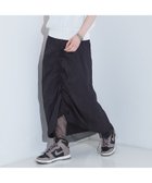 【ノミネ/NOMINE】の【セットアップ着用可】マルチWAY ドロスト ワッシャー チュール スカート 大人の最旬トレンドファッション＆コーディネート founy(ファウニー) ファッション Fashion レディースファッション Fashion for Women セットアップ Matching Sets スカート・ミニ/ミディ/マキシ Skirts / Mini, Midi & Maxi Skirts ギャザー Gathered, Ruffled スピンドル Spindle, Drawcord セットアップ Set-Up, Coordinated Outfit チュール Tulip, Tulip Motif ワッシャー Washer, Crinkled Finish 今季 This Season, Current Season thumbnail ブラック|ID: prp329100004978736 ipo3291000000037310591