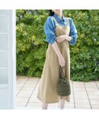 【キャラオクルス/CARA OCRUZ】の【ストレッチ】サイドボタンジャンパースカート キャメル系|ID: prp329100004978757 ipo3291000000037310661
