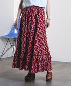【ローズバッド/ROSE BUD】のHEART PRINT SKIRT RED|ID: prp329100004978770 ipo3291000000037310705