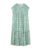 【トゥモローランド/TOMORROWLAND】のリルフラワープリント ティアードワンピース 大人の最旬トレンドファッション＆コーディネート founy(ファウニー) ファッション Fashion レディースファッション Fashion for Women ワンピース Dresses キャミソール Camisole, Spaghetti Strap Top ギャザー Gathered, Ruffled サテン Satin, Glossy Fabric サンダル Sandals, Summer Shoes シューズ Shoes, Footwear ティアードワンピース Tiered Dress, Flared Dress ドレス Dress, One-Piece フラット Flat, Flat Shoes プリント Print, Printed Pattern モチーフ Motif, Design Theme エレガント 上品 Elegant 夏 Summer 春 Spring S/S・春夏 SS, Spring/Summer, Warm Season thumbnail 64 ライトブルー系|ID: prp329100004978807 ipo3291000000037310827