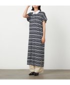 【コムサイズム/COMME CA ISM】のマルチボーダー ラガーワンピース ネイビー|ID: prp329100004978819 ipo3291000000037310870