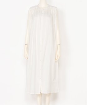 【リラクロ/relaclo】のmitis/綿麻ミックス スタンドカラーギャザーシャツワンピース 大人の最旬トレンドファッション＆コーディネート founy(ファウニー) ファッション Fashion レディースファッション Fashion for Women ワンピース Dresses シャツワンピース / 1枚で着映えコーデ Shirt Dresses ミックス Mix, Mixed Style |ID:prp329100004978833