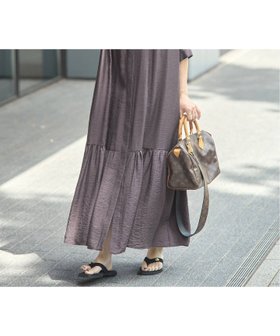 【ジャーナルスタンダード レサージュ/journal standard L'essage】の《 /手洗い可》シアーシルクミックスタックワンピース 大人の最旬トレンドファッション＆コーディネート founy(ファウニー) ファッション Fashion レディースファッション Fashion for Women ワンピース Dresses 2026年 2026 2026春夏・S/S Spring/Summer 2026 SS26 サンダル Sandals, Summer Shoes シューズ Shoes, Footwear シルク Silk, 100% Silk シンプル Simple, Minimal フラット Flat, Flat Shoes エレガント 上品 Elegant |ID:prp329100004978835
