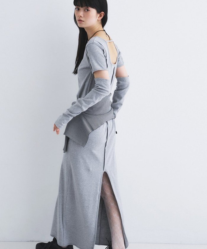 【その他のブランド/Other】のarm cover square neck dress インテリア・キッズ・メンズ・レディースファッション・服の通販 founy(ファウニー) https://founy.com/ ファッション Fashion レディースファッション Fashion for Women ワンピース Dresses フォーマル・パーティードレス・結婚式用ドレス Elegant & Casual Dresses 今季 This Season, Current Season シンプル Simple, Minimal スニーカー Sneakers, Trainers スポーツ Sports, Activewear スマート Smart, Elegant スリット Slit, Slit Detail タイツ Tights, Legwear トレンド Trend, Trending Now 半袖 Short Sleeve, Half Sleeve ミックス Mix, Mixed Style おすすめ Recommended / Our Picks 旅行 Travel |ID: prp329100004978841 ipo3291000000037310944