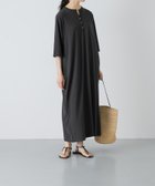 【かぐれ/kagure / URBAN RESEARCH】の『2サイズ展開』ヘンリーカットワンピース 大人の最旬トレンドファッション＆コーディネート founy(ファウニー) ファッション Fashion レディースファッション Fashion for Women ワンピース Dresses インナー Innerwear 洗える Machine Washable とろみ Fluid, Flowy Fabric ツイル Twist, Twisted Detail ポケット Pocket, Pocket Detail S/S・春夏 SS, Spring/Summer, Warm Season おすすめ Recommended / Our Picks 夏 Summer エレガント 上品 Elegant 2026年 2026 2026春夏・S/S Spring/Summer 2026 SS26 thumbnail チャコールグレー|ID: prp329100004978843 ipo3291000000037310950