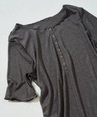 【フリークスストア/FREAK'S STORE】の限定展開 シアー テレコ メロー ヘンリー ネック 半袖 プルオーバー グレー|ID: prp329100004978878 ipo3291000000037311099