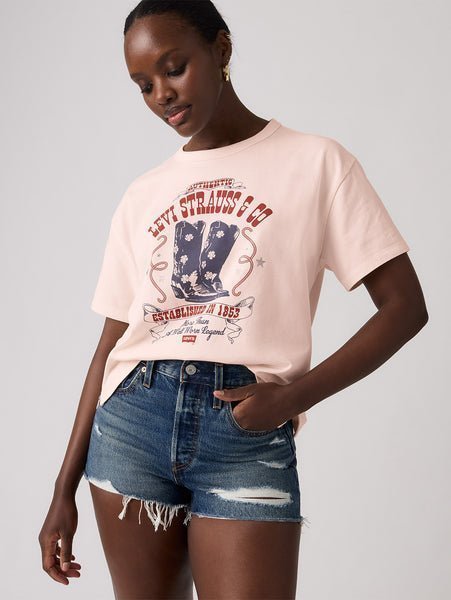 【リーバイス/Levis】のグラフィックヴィンテージTシャツ インテリア・キッズ・メンズ・レディースファッション・服の通販 founy(ファウニー) 　ファッション　Fashion　レディースファッション　Fashion for Women　トップス・カットソー　Cut & Sew Tops　シャツ・ブラウス・オフィスカジュアル　Elegant Blouses & Button-Ups　ロングTシャツ・Tシャツ　Longline T-Shirts & Tees　クラシック　Classic, Timeless Style　グラフィック　Graphic, Graphic Design　フィット　Fit, Slim Fit　リラックス　Relax, Relaxed Fit　Multi-Color|ID: prp329100004978915 ipo3291000000037311225