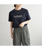 【イッカ/ikka】の【接触冷感】裾レイヤードプリントTシャツ 大人の最旬トレンドファッション＆コーディネート founy(ファウニー) ファッション Fashion レディースファッション Fashion for Women トップス・カットソー Cut & Sew Tops シャツ・ブラウス・オフィスカジュアル Elegant Blouses & Button-Ups ロングTシャツ・Tシャツ Longline T-Shirts & Tees プリント Print, Printed Pattern レギュラー Regular, Standard Fit thumbnail ネイビーブルー|ID: prp329100004978920 ipo3291000000037311239