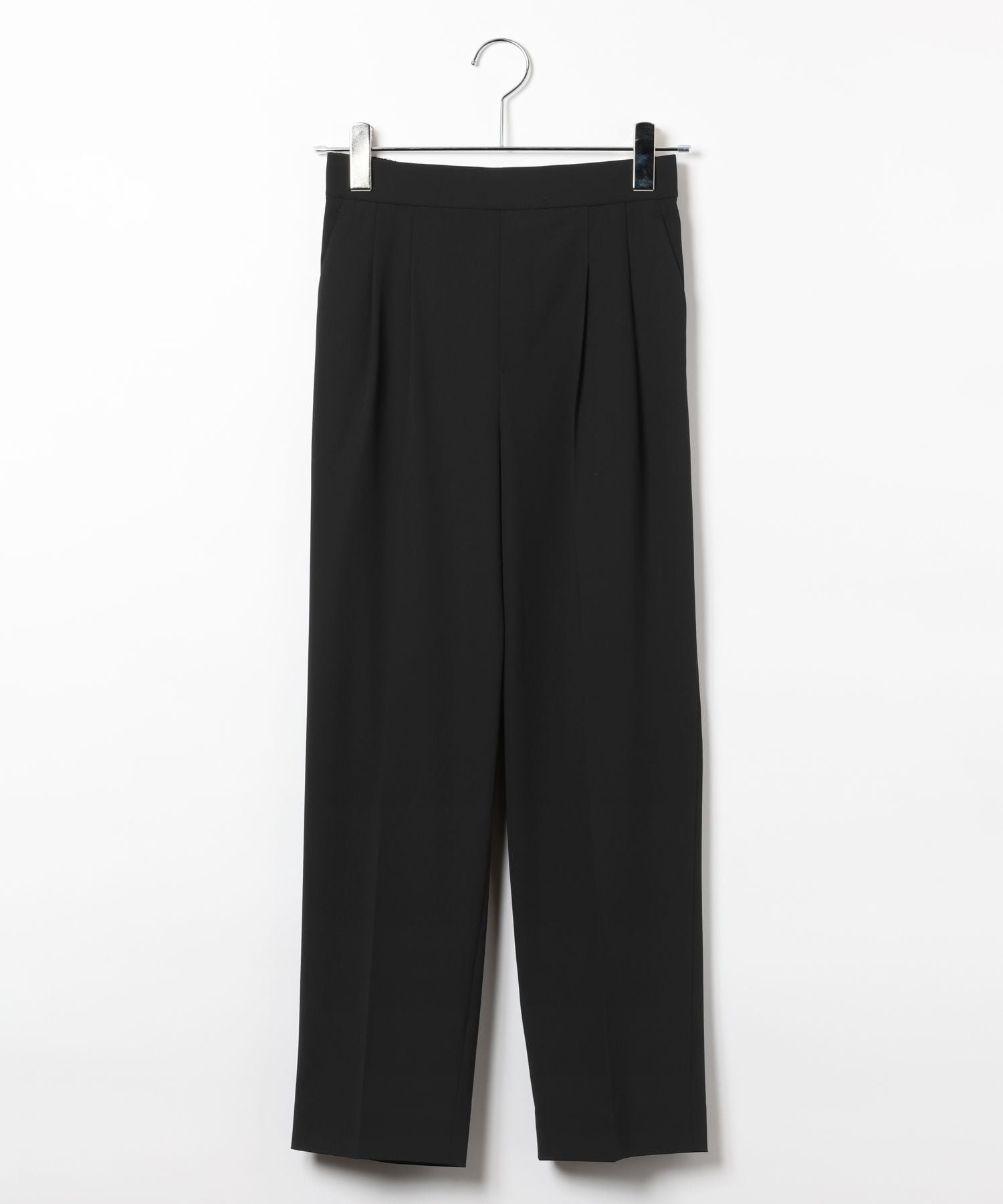 【グローバルワーク/GLOBAL WORK】のウツクシルエットDRYテーパードパンツ/636544 インテリア・キッズ・メンズ・レディースファッション・服の通販 founy(ファウニー) 　ファッション　Fashion　レディースファッション　Fashion for Women　パンツ　Pants & Trousers　ジップ　Zip, Zipper　ジャケット　Jacket, Outerwear　ストレッチ　Stretch, Stretchy Fabric　センター　Center, Center Line　人気　Popular, Best Seller　フラット　Flat, Flat Shoes　フロント　Front, Front Design　ポケット　Pocket, Pocket Detail　リラックス　Relax, Relaxed Fit　おすすめ　Recommended / Our Picks　夏　Summer　ビジネス 仕事 通勤　Business / Work / Commuting　ブラック09|ID: prp329100004978990 ipo3291000000037311502