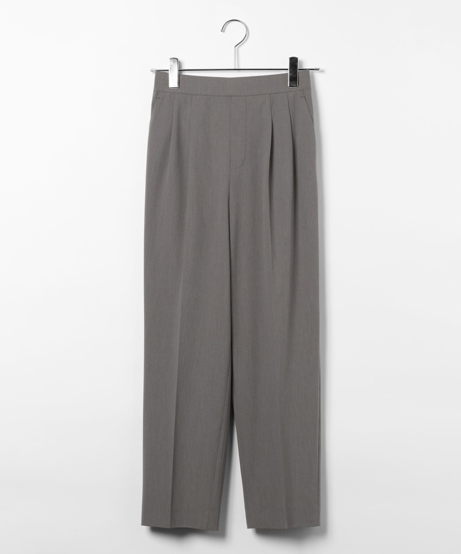 【グローバルワーク/GLOBAL WORK】のウツクシルエットDRYテーパードパンツ/636544 インテリア・キッズ・メンズ・レディースファッション・服の通販 founy(ファウニー) 　ファッション　Fashion　レディースファッション　Fashion for Women　パンツ　Pants & Trousers　ジップ　Zip, Zipper　ジャケット　Jacket, Outerwear　ストレッチ　Stretch, Stretchy Fabric　センター　Center, Center Line　人気　Popular, Best Seller　フラット　Flat, Flat Shoes　フロント　Front, Front Design　ポケット　Pocket, Pocket Detail　リラックス　Relax, Relaxed Fit　おすすめ　Recommended / Our Picks　夏　Summer　ビジネス 仕事 通勤　Business / Work / Commuting　チャコール18|ID: prp329100004978990 ipo3291000000037311503