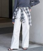 【ジャーナルスタンダード レリューム/JOURNAL STANDARD relume】の《追加3》ワイドベイカーパンツ 大人の最旬トレンドファッション＆コーディネート founy(ファウニー) ファッション Fashion レディースファッション Fashion for Women パンツ Pants & Trousers カーゴパンツ Cargo Pants, Utility Pants シアー Sheer, See-Through ストレッチ Stretch, Stretchy Fabric レース Lace, Lace Fabric ワイド Wide, Wide Fit おすすめ Recommended / Our Picks 2026年 2026 2026春夏・S/S Spring/Summer 2026 SS26 thumbnail ホワイト|ID: prp329100004978993 ipo3291000000037311531