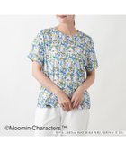 【レリアンプラスハウス/Leilian PLUS HOUSE】のカットソー【ムーミン】 大人の最旬トレンドファッション＆コーディネート founy(ファウニー) ファッション Fashion レディースファッション Fashion for Women トップス・カットソー Cut & Sew Tops カットソー・ベーシックTシャツ Cut-and-Sewn Tops / Stretch Tees & Basics インナー Innerwear ウォッシャブル Machine Washable カットソー Cut and Sewn Top キャラクター Character, Licensed Characters ギフト プレゼント Gift / Present ジャケット Jacket, Outerwear ポケット Pocket, Pocket Detail エレガント 上品 Elegant 半袖 Short Sleeve, Half Sleeve 夏 Summer thumbnail コバルトブルー|ID: prp329100004978996 ipo3291000000037311549