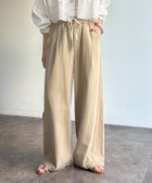 【ドゥドゥ/DouDou】の【8色2サイズ展開】デニムワイドイージーパンツ ベージュ|ID: prp329100004979000 ipo3291000000037311586