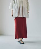 【レプシィム ローリーズファーム/LEPSIM LOWRYS FARM】の14ゲージニットナロースカート 大人の最旬トレンドファッション＆コーディネート founy(ファウニー) ファッション Fashion レディースファッション Fashion for Women スカート Skirts おすすめ Recommended / Our Picks スウェット / スエット Sweatshirt, Sweatwear ビジネス 仕事 通勤 Business / Work / Commuting 春 Spring thumbnail ボルドー37|ID: prp329100004979011 ipo3291000000037311662
