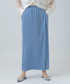 【レプシィム ローリーズファーム/LEPSIM LOWRYS FARM】の《セルフカット可能》プリーツスカート 大人の最旬トレンドファッション＆コーディネート founy(ファウニー) ファッション Fashion レディースファッション Fashion for Women スカート Skirts プリーツスカート / 上品フェミニンスタイル Pleated Skirts おすすめ Recommended / Our Picks デニム Denim, Jeans Material プリーツ Pleats, Pleated ベーシック Basic, Essential 夏 Summer 春 Spring S/S・春夏 SS, Spring/Summer, Warm Season thumbnail ライトブルー82|ID: prp329100004979014 ipo3291000000037311682