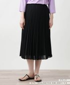 【レリアン/LEILIAN】のプリーツロングスカート 大人の最旬トレンドファッション＆コーディネート founy(ファウニー) ファッション Fashion レディースファッション Fashion for Women スカート Skirts ロングスカート Long Skirts / Maxi & Midi Skirts ウォッシャブル Machine Washable エレガント 上品 Elegant フィット Fit, Slim Fit プリーツ Pleats, Pleated ポケット Pocket, Pocket Detail ロング Long, Long-Length 夏 Summer thumbnail ブラック|ID: prp329100004979062 ipo3291000000037311861