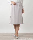 【レリアン/LEILIAN】のプリーツ切替ミディスカート 大人の最旬トレンドファッション＆コーディネート founy(ファウニー) ファッション Fashion レディースファッション Fashion for Women スカート Skirts ウォッシャブル Machine Washable エレガント 上品 Elegant プリーツ Pleats, Pleated ポケット Pocket, Pocket Detail 切替 Switching, Contrast Panel 夏 Summer thumbnail ライトグレー|ID: prp329100004979063 ipo3291000000037311864